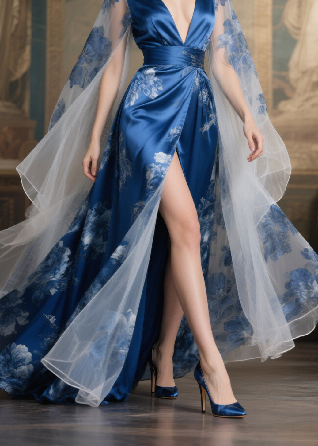 A Vintage Style Dress with Delicate Timeless Details