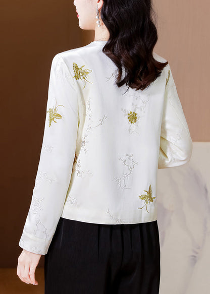 A Vintage Style Coat with Delicate Timeless Details