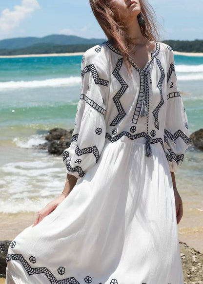 A Vintage Style Dress with Delicate Timeless Details