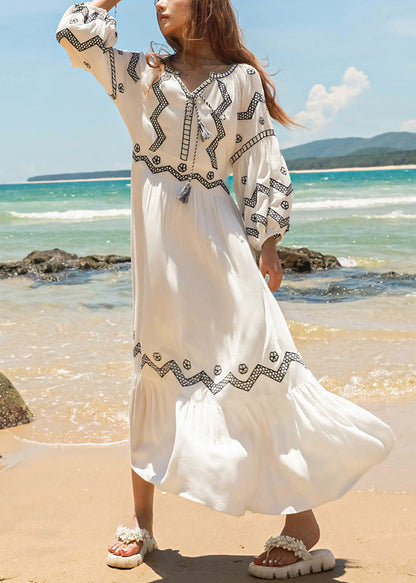A Vintage Style Dress with Delicate Timeless Details