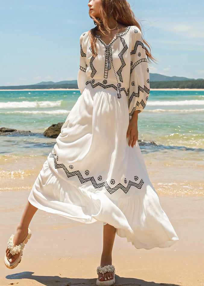 A Vintage Style Dress with Delicate Timeless Details