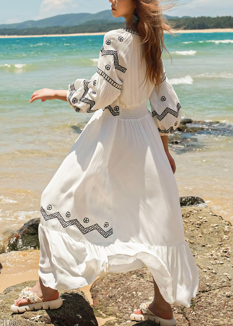 A Vintage Style Dress with Delicate Timeless Details