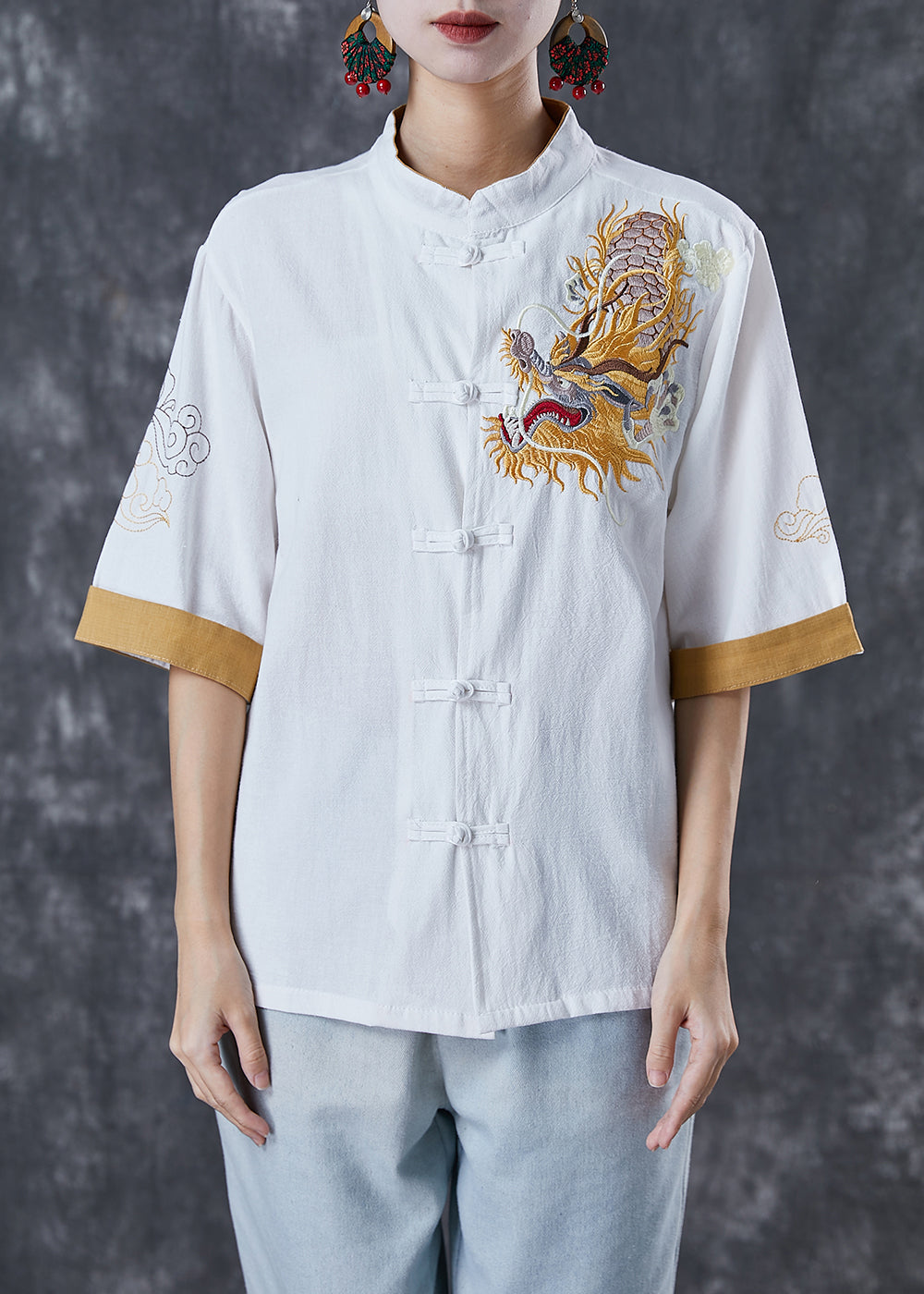 Beautifully Finished Blouse in a Timeless Design