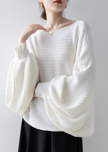 A Vintage Style Sweater with Delicate Timeless Details