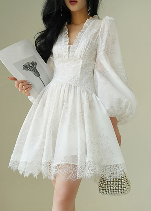 A Vintage Style Dress with Delicate Timeless Details