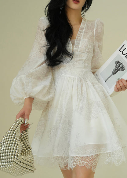 A Vintage Style Dress with Delicate Timeless Details