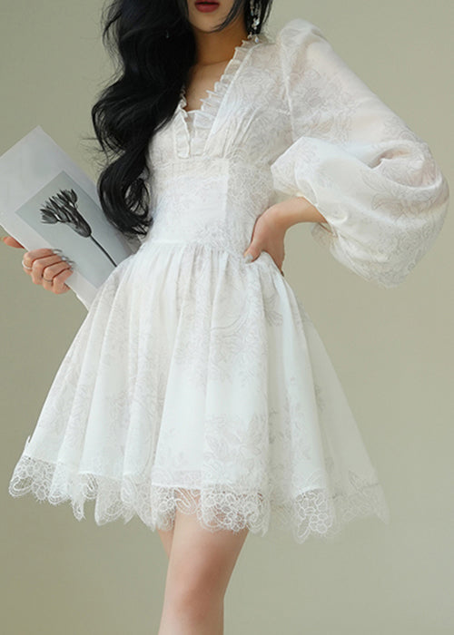 A Vintage Style Dress with Delicate Timeless Details