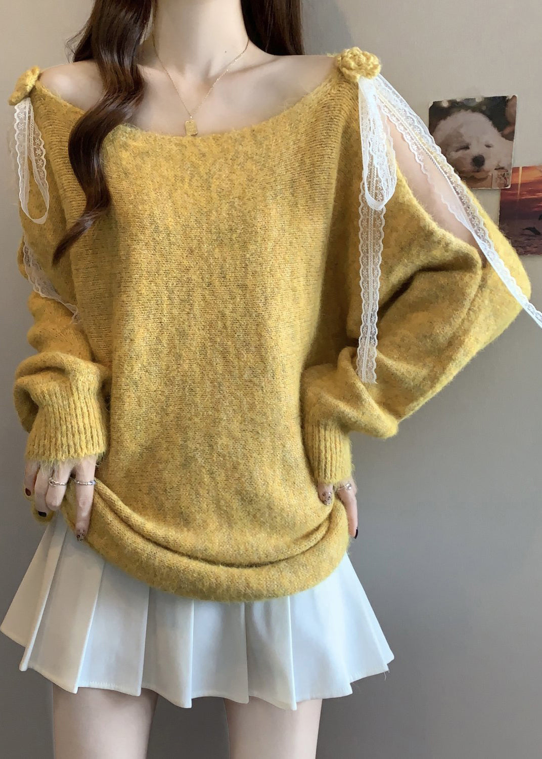 Well Tailored Sweater with a Graceful Silhouette