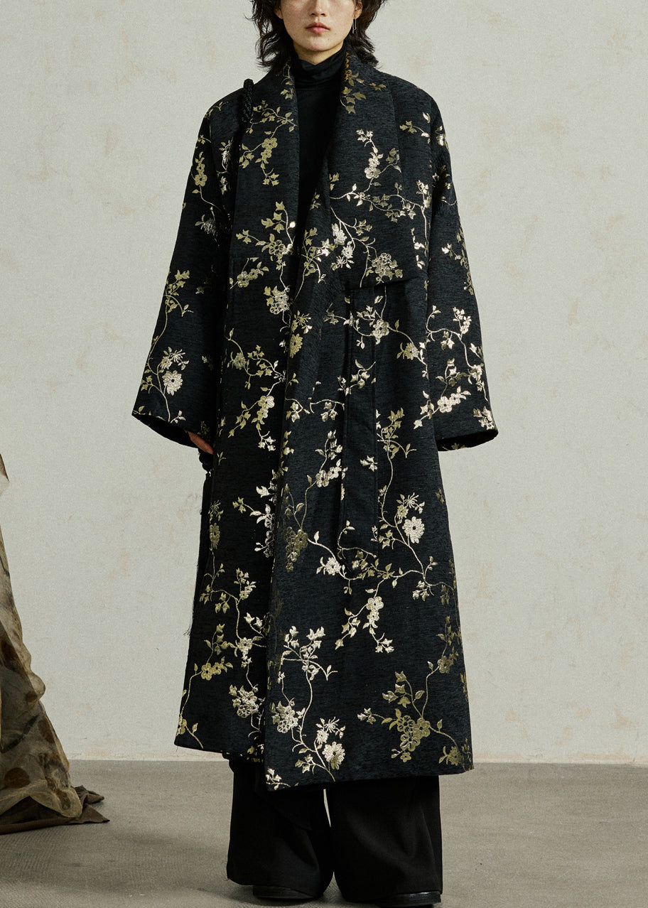A Vintage Style Coat with Delicate Timeless Details