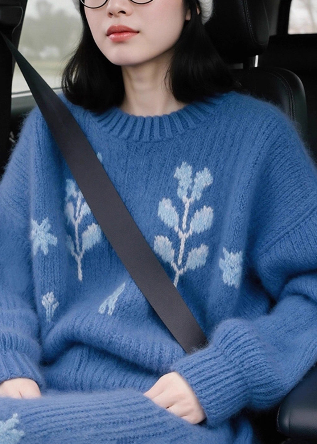 A Vintage Style Sweater with Delicate Timeless Details