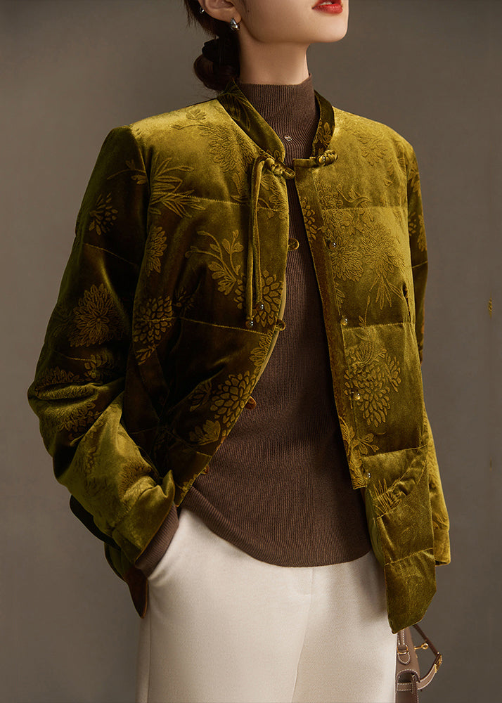 A Vintage Style Coat with Delicate Timeless Details