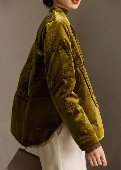 A Vintage Style Coat with Delicate Timeless Details