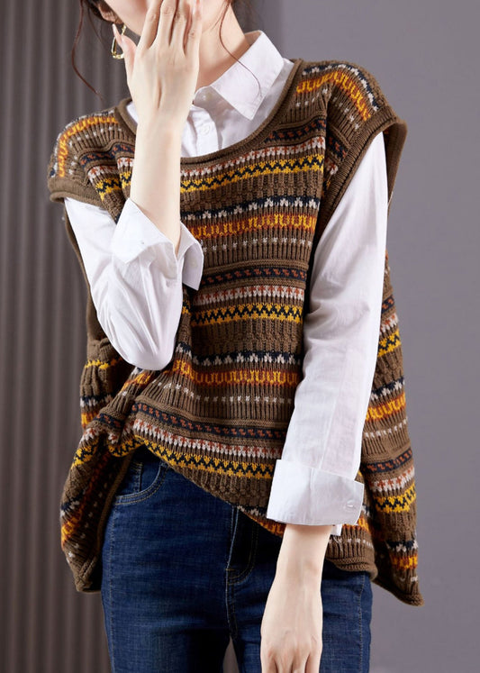Vintage Inspired Sweater with a Contemporary Edge