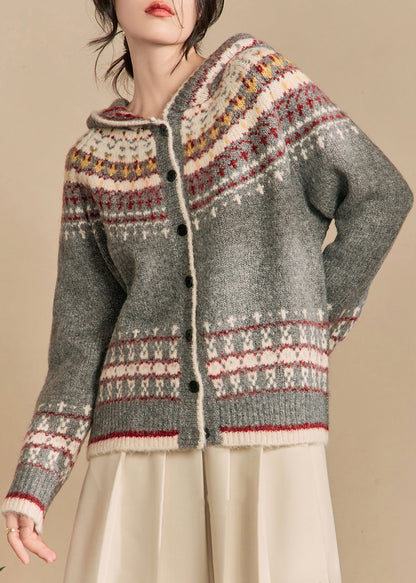 Vintage Inspired Cardigan with a Contemporary Edge