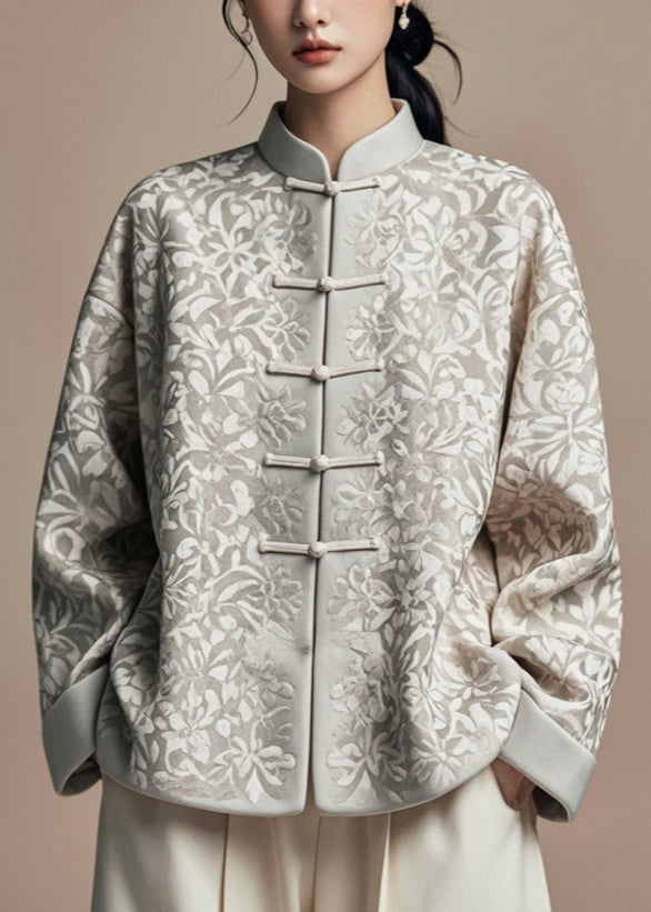 A Vintage Style Coat with Delicate Timeless Details