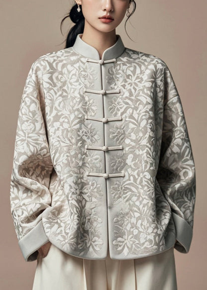 A Vintage Style Coat with Delicate Timeless Details