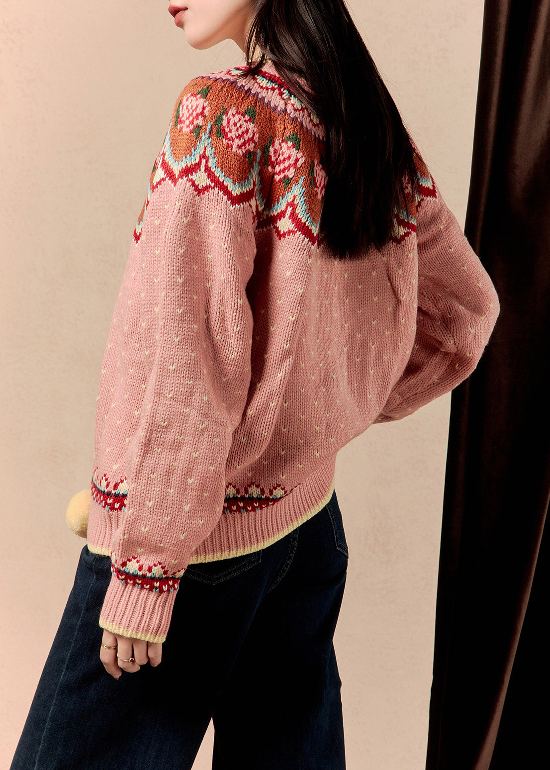 A Vintage Style Cardigan with Delicate Timeless Details