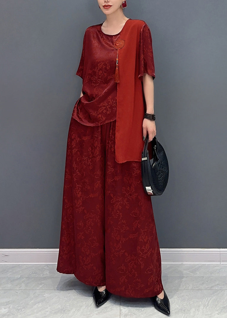 A Vintage Style Pants with Delicate Timeless Details