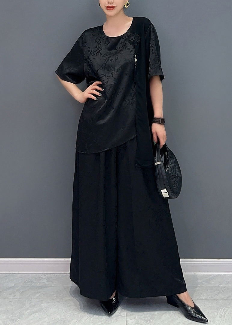 A Vintage Style Pants with Delicate Timeless Details
