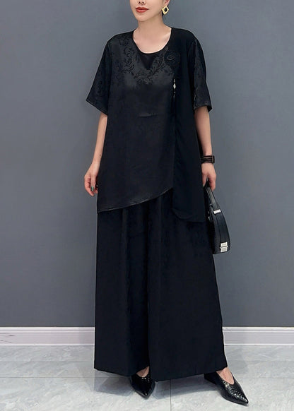 A Vintage Style Pants with Delicate Timeless Details