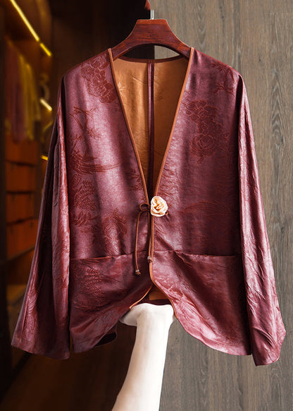 A Vintage Style Coat with Delicate Timeless Details