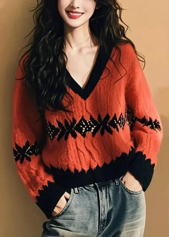Vintage Inspired Sweater with a Contemporary Edge
