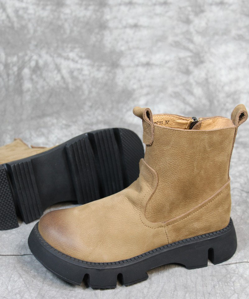 Classic Orthopedic Boots with Timeless Style
