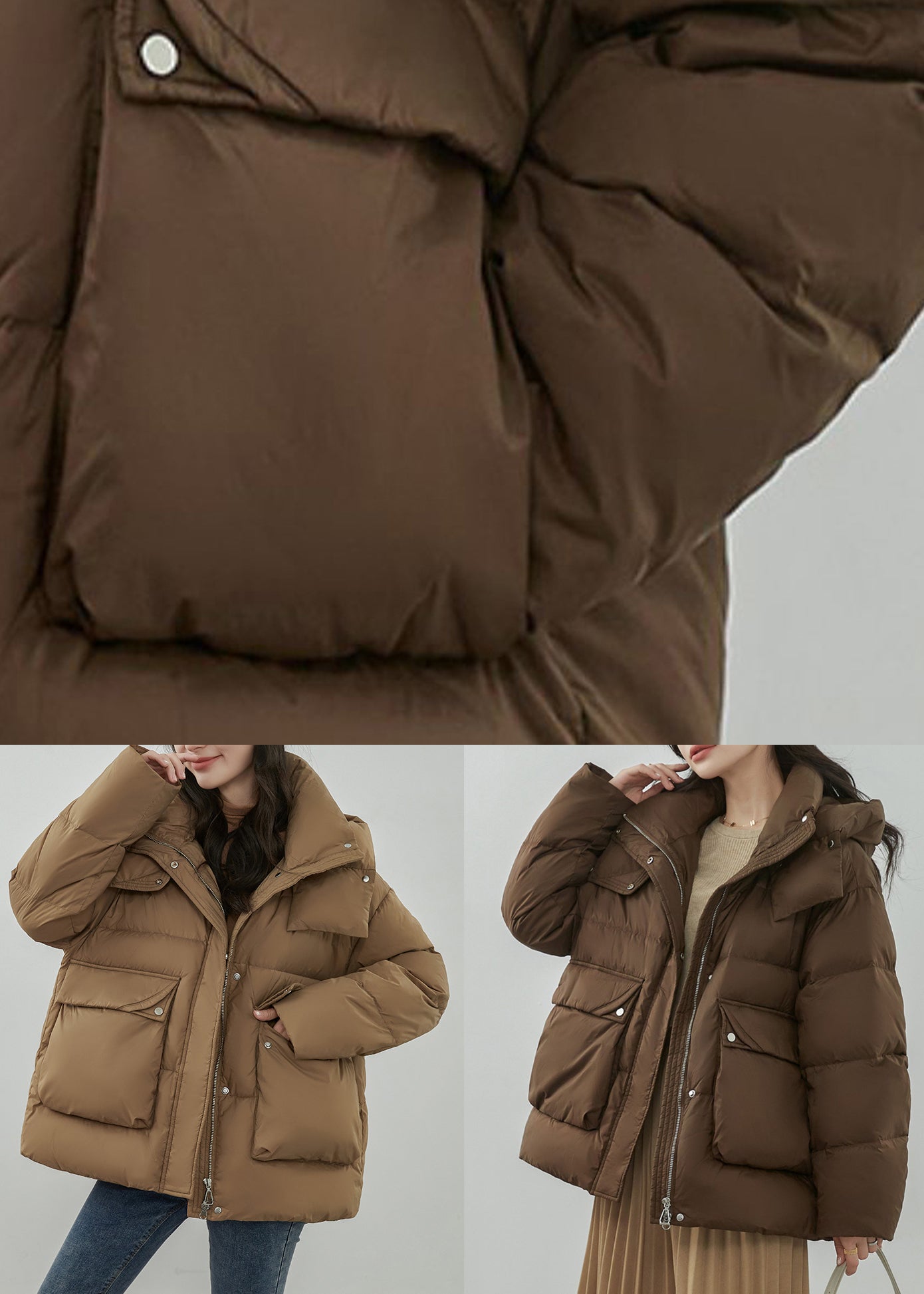 Well Tailored Coat with a Graceful Silhouette