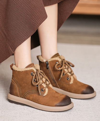 Classic Orthopedic Boots with Timeless Style