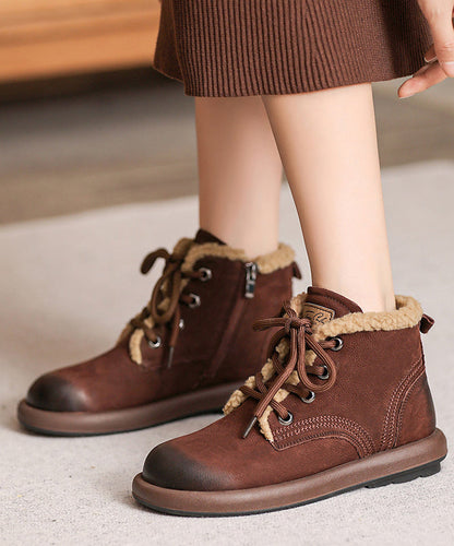 Classic Orthopedic Boots with Timeless Style