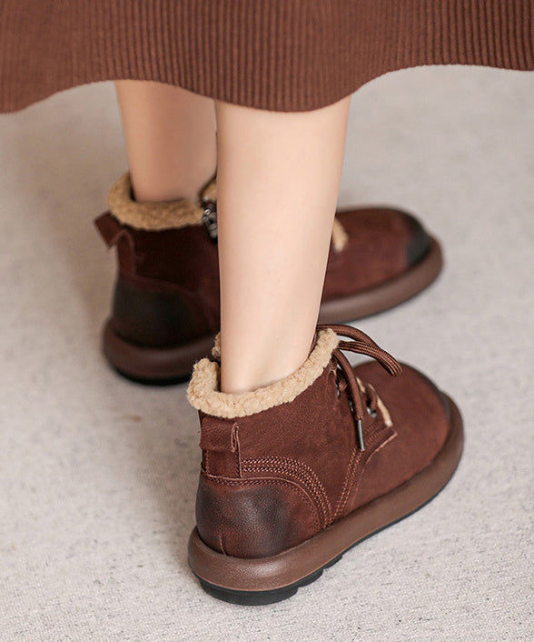 Classic Orthopedic Boots with Timeless Style