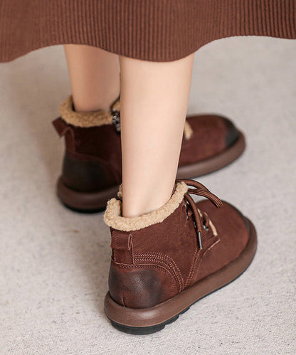 Classic Orthopedic Boots with Timeless Style