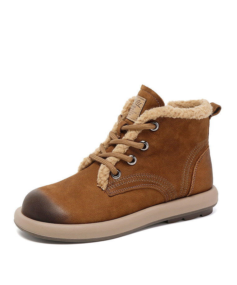 Classic Orthopedic Boots with Timeless Style