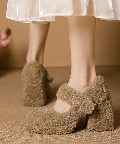 Chic Orthopedic Heels with Unique Design