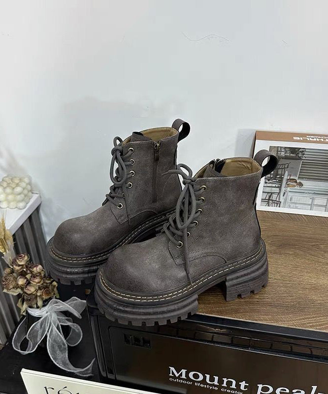 Chic Orthopedic Boots with Unique Design