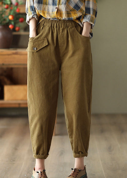 A Vintage Style Pants with Delicate Timeless Details