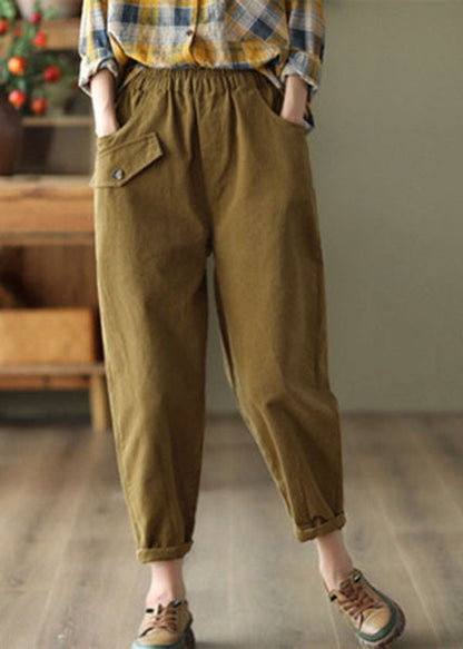 A Vintage Style Pants with Delicate Timeless Details