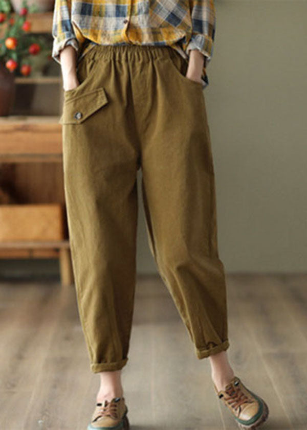 A Vintage Style Pants with Delicate Timeless Details