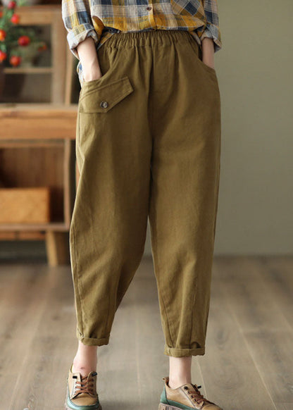 A Vintage Style Pants with Delicate Timeless Details