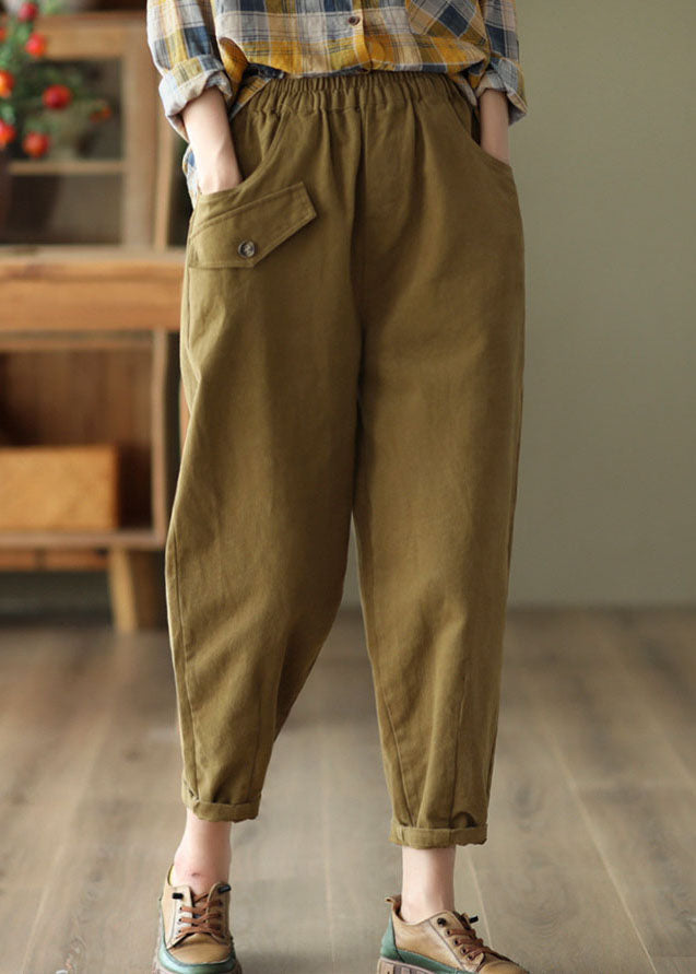 A Vintage Style Pants with Delicate Timeless Details