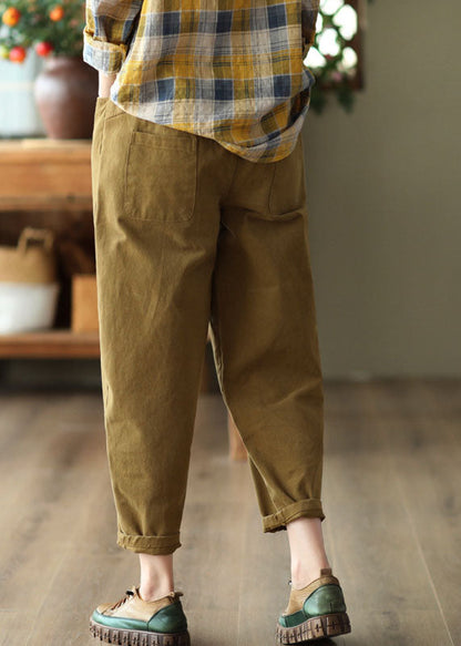 A Vintage Style Pants with Delicate Timeless Details