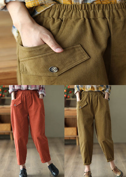 A Vintage Style Pants with Delicate Timeless Details
