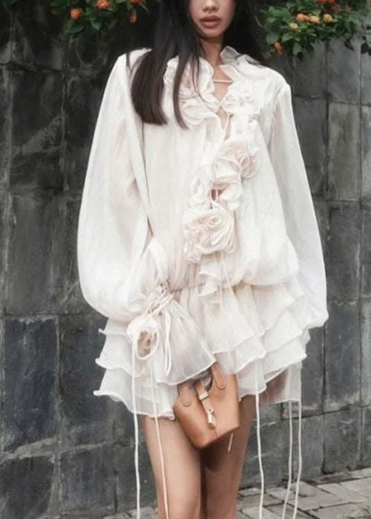 A Vintage Style Dress with Delicate Timeless Details