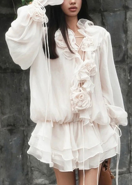 A Vintage Style Dress with Delicate Timeless Details
