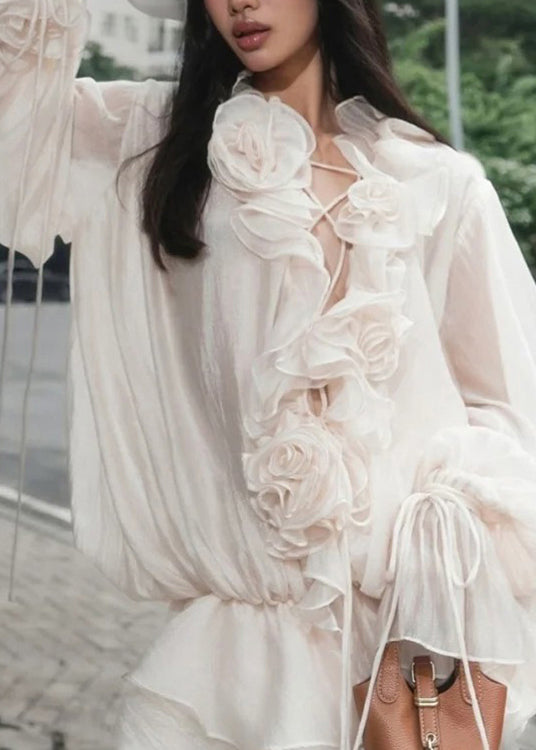 A Vintage Style Dress with Delicate Timeless Details