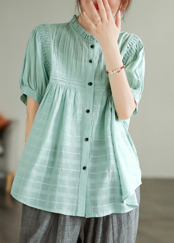 Well Tailored Blouse with a Graceful Silhouette