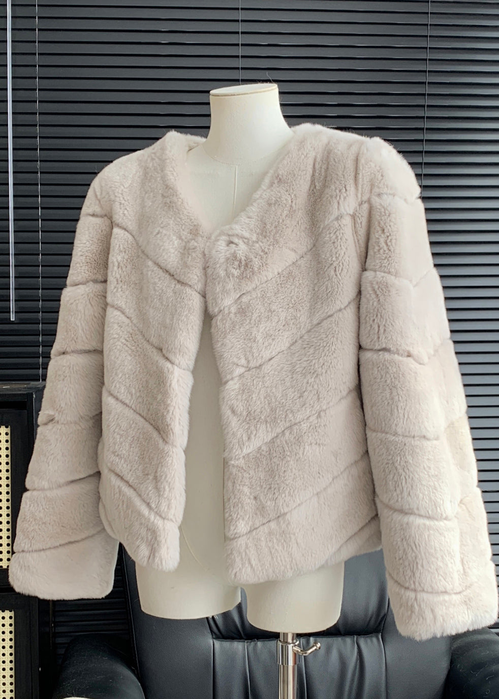 A Vintage Style Coat with Delicate Timeless Details