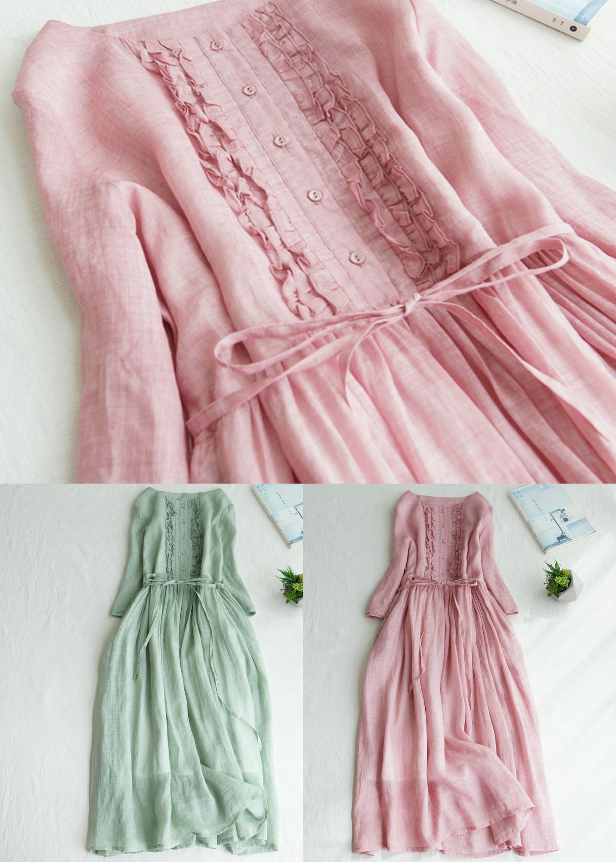 A Vintage Style Dress with Delicate Timeless Details