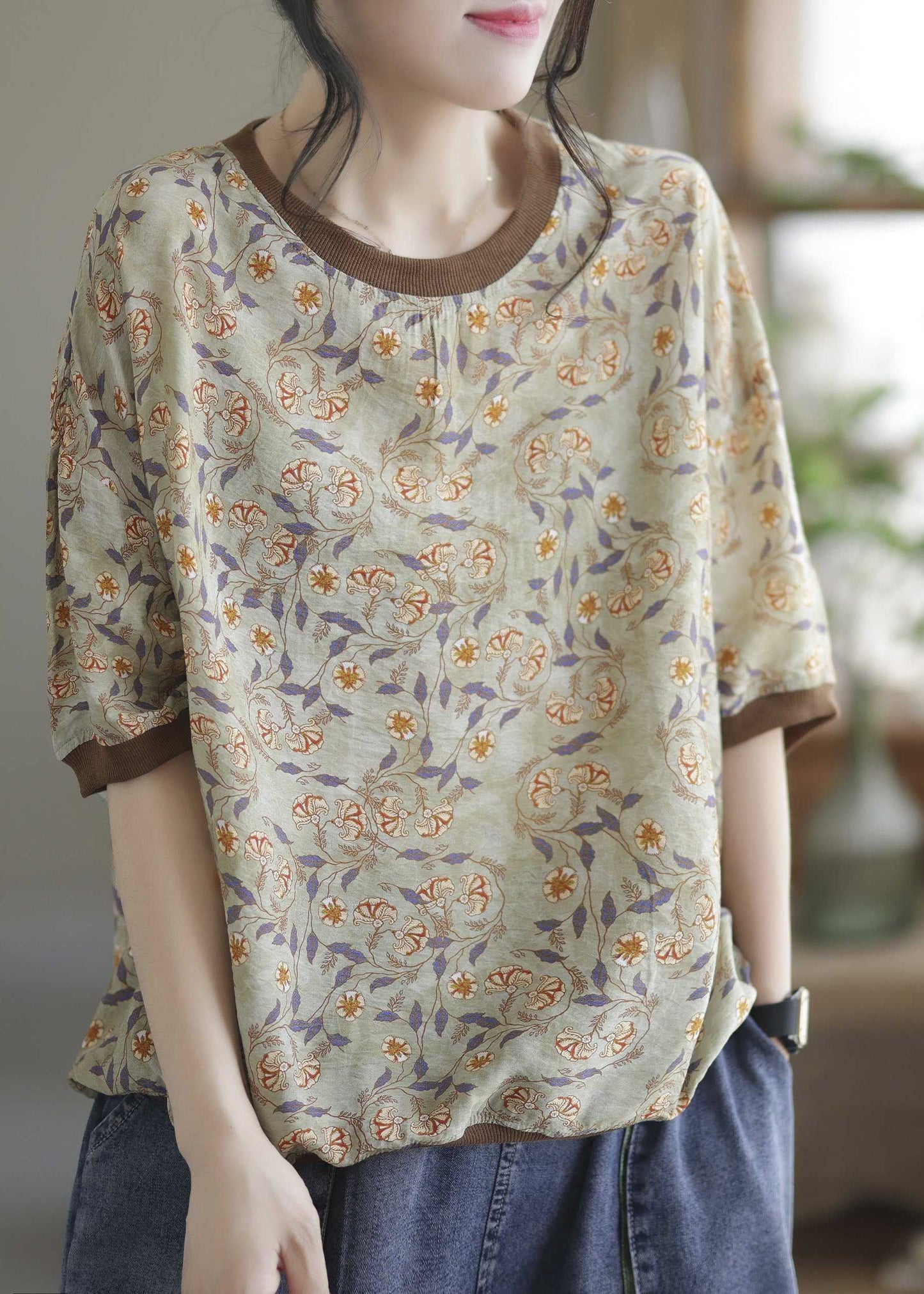 A Vintage Style Shirt with Delicate Timeless Details
