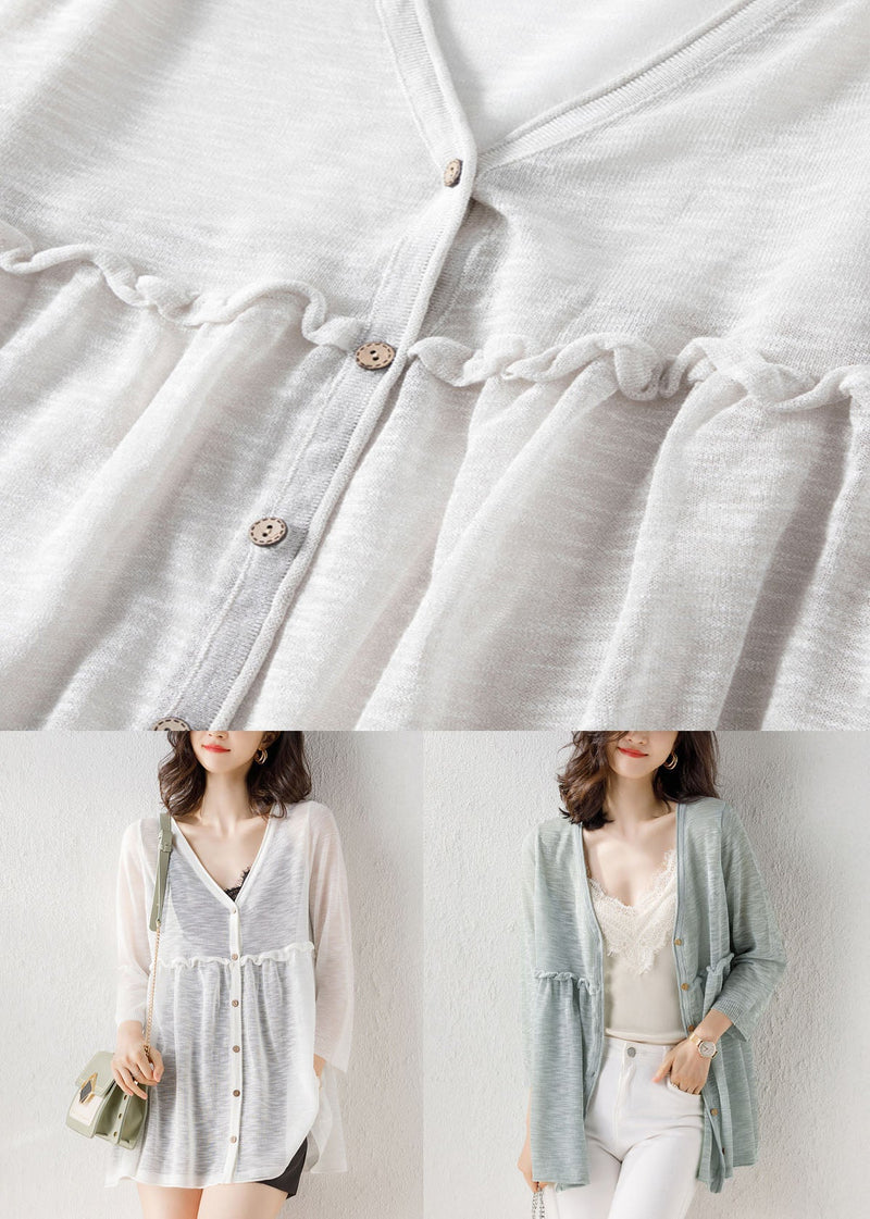 A Vintage Style Cardigan with Delicate Timeless Details